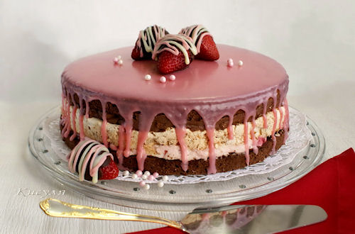 Домашние торты: торт с воздушной прослойкой