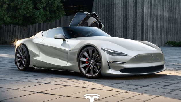 У Мережі з’явились відео розробки дизайну нового Tesla Roadster 2019 (відео)