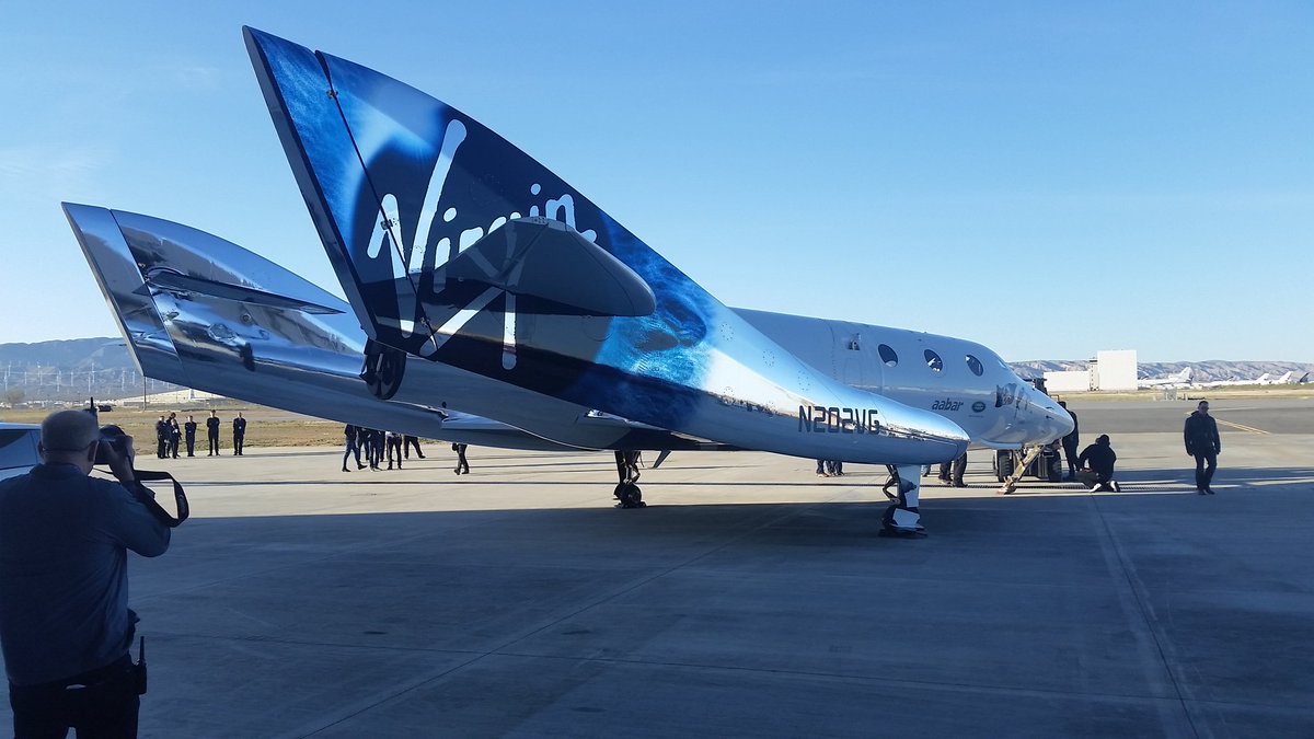 Туристичний космоліт Virgin Galactic пройшов чергові випробування